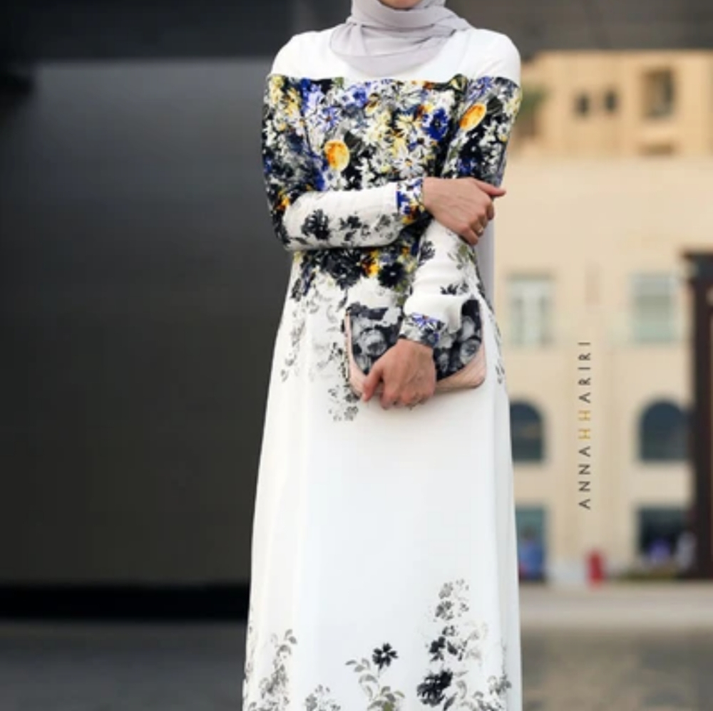 Annah Hariri Dara dress 12 Rayon lined floral
